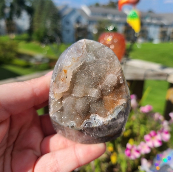 Unique Sugar Glitter Baby Uruguay Cutbase Amethys Crystal Home Decor Gifts - Picture 1 of 5